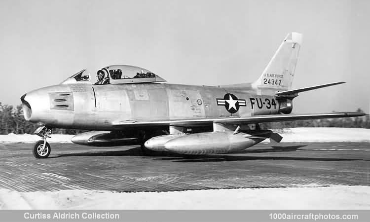 North American NA-191 F-86F Sabre