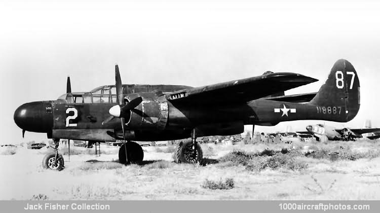 Northrop N-8 YP-61 Black Widow