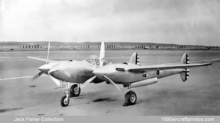 Lockheed 22 XP-38 Lightning