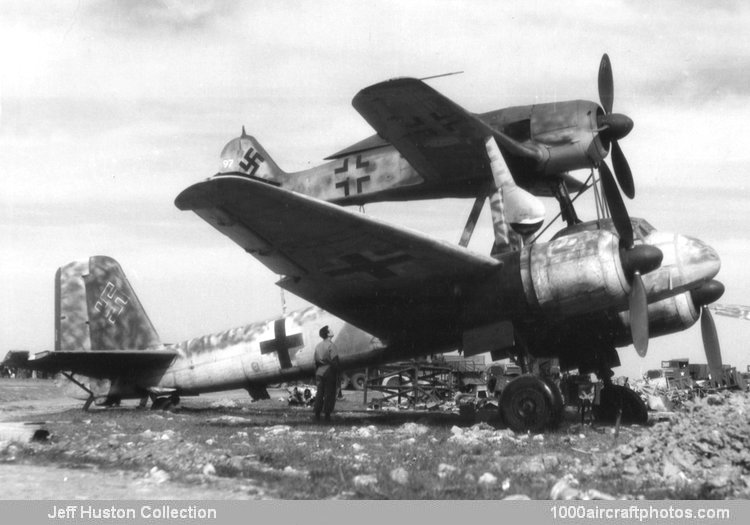 Focke-Wulf Fw 190 A-6 and Junkers Ju 88 G-1