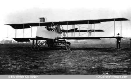 Bathiat-Sanchez 1913 pusher biplane