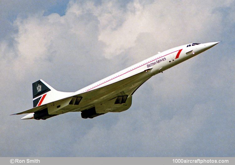 Arospatiale/British Aircraft Corporation Concorde 102