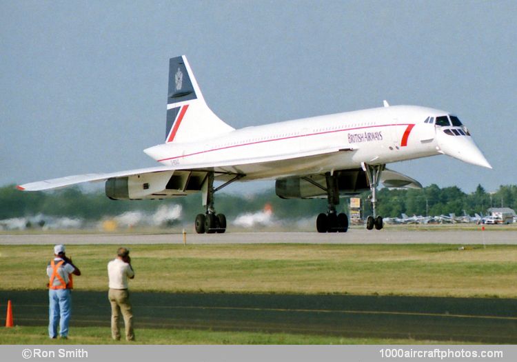 Arospatiale/British Aircraft Corporation Concorde 102