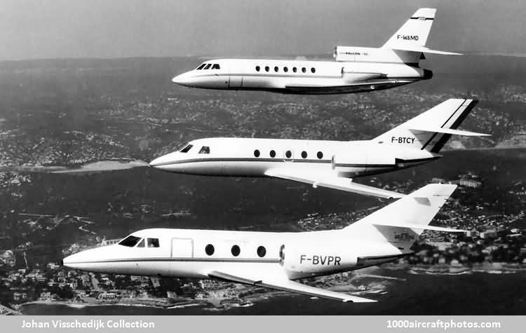 Dassault Falcon 10, Mystre XX, Falcon 50
