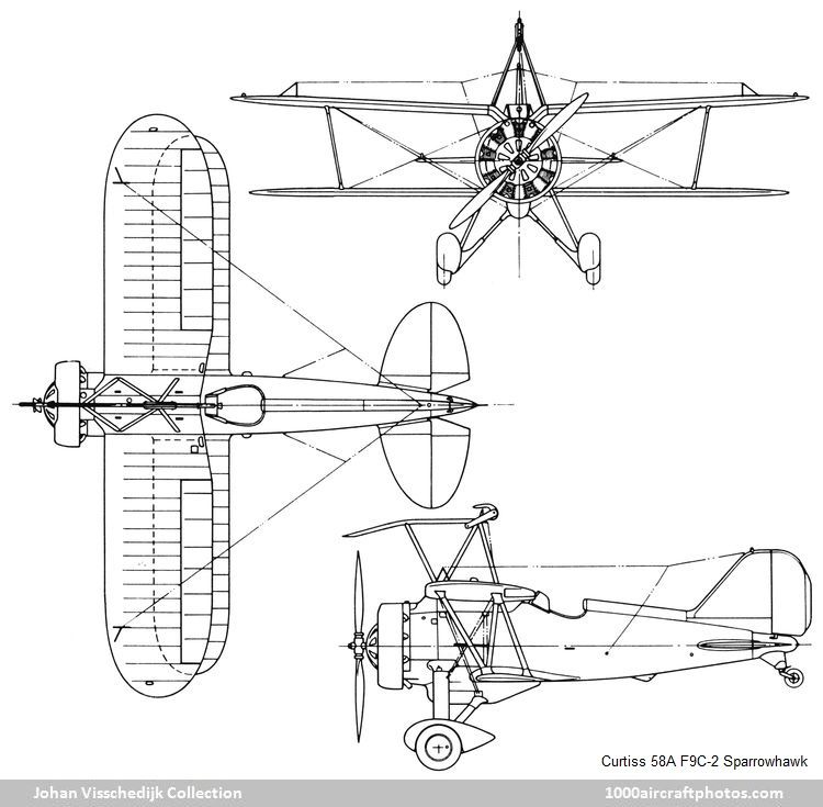 Curtiss 58A F9C-2 Sparrowhawk