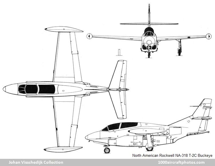 Rockwell NA-318 T-2C Buckeye