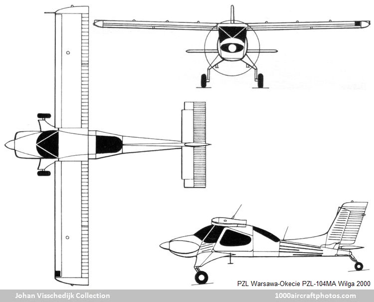 PZL Warsawa-Okecie PZL-104MA Wilga 2000