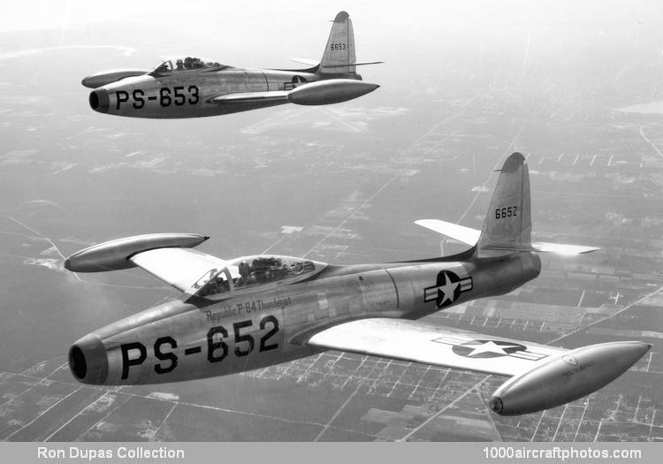 Republic AP-23 P-84B Thunderjet