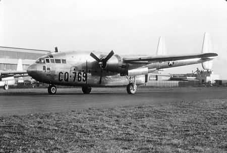 Fairchild 110 XC-119A Flying Boxcar