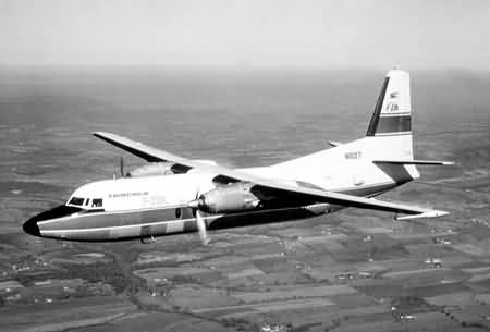 Fairchild Aircraft on No  6018  Fairchild F 27a  N1027 C N 1