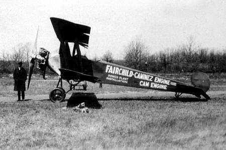Fairchild Aircraft on No  6680  Avro 504 Fairchild Caminez Engine Corp