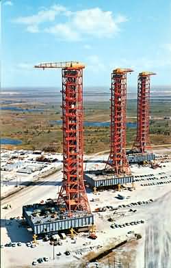 Saturn-V mobile launch towers