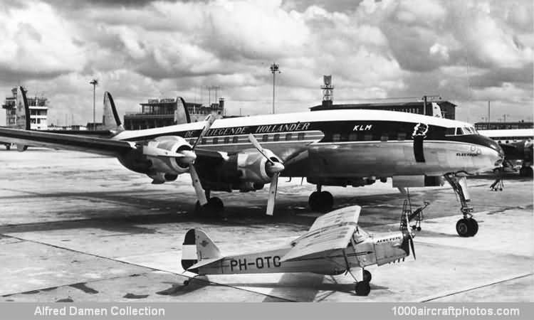 Auster J/1 Autocrat & Lockheed 1049E Super Constellation
