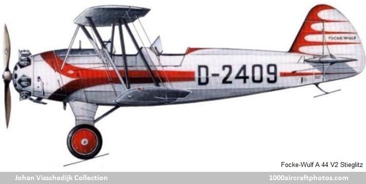 Focke-Wulf A 44 V2 Stieglitz