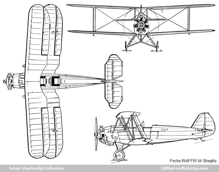 Focke-Wulf FW 44 Stieglitz